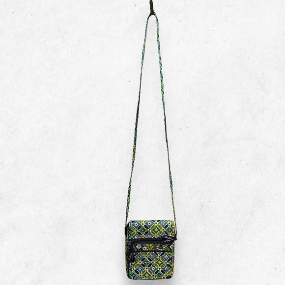 Vera Bradley Daisy Daisy Retired Mini Hipster Crossbody Bag‎ Purse Stained - Picture 3 of 9